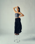 The skirt in noir