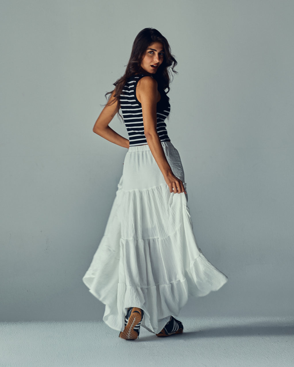 The skirt in snow