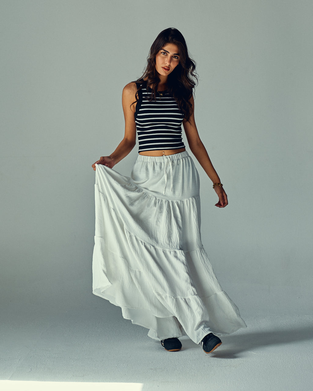 The skirt in snow