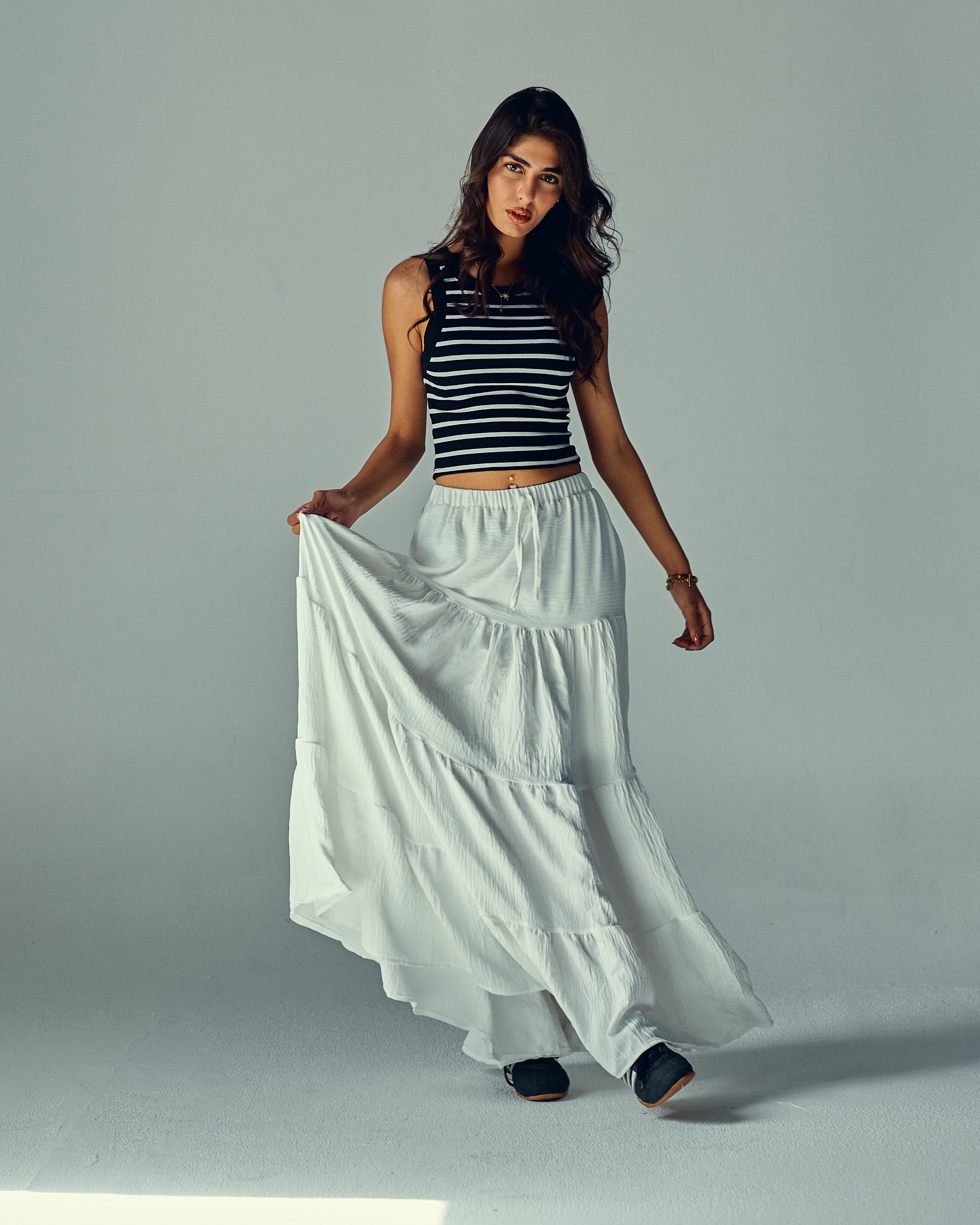 The skirt in snow
