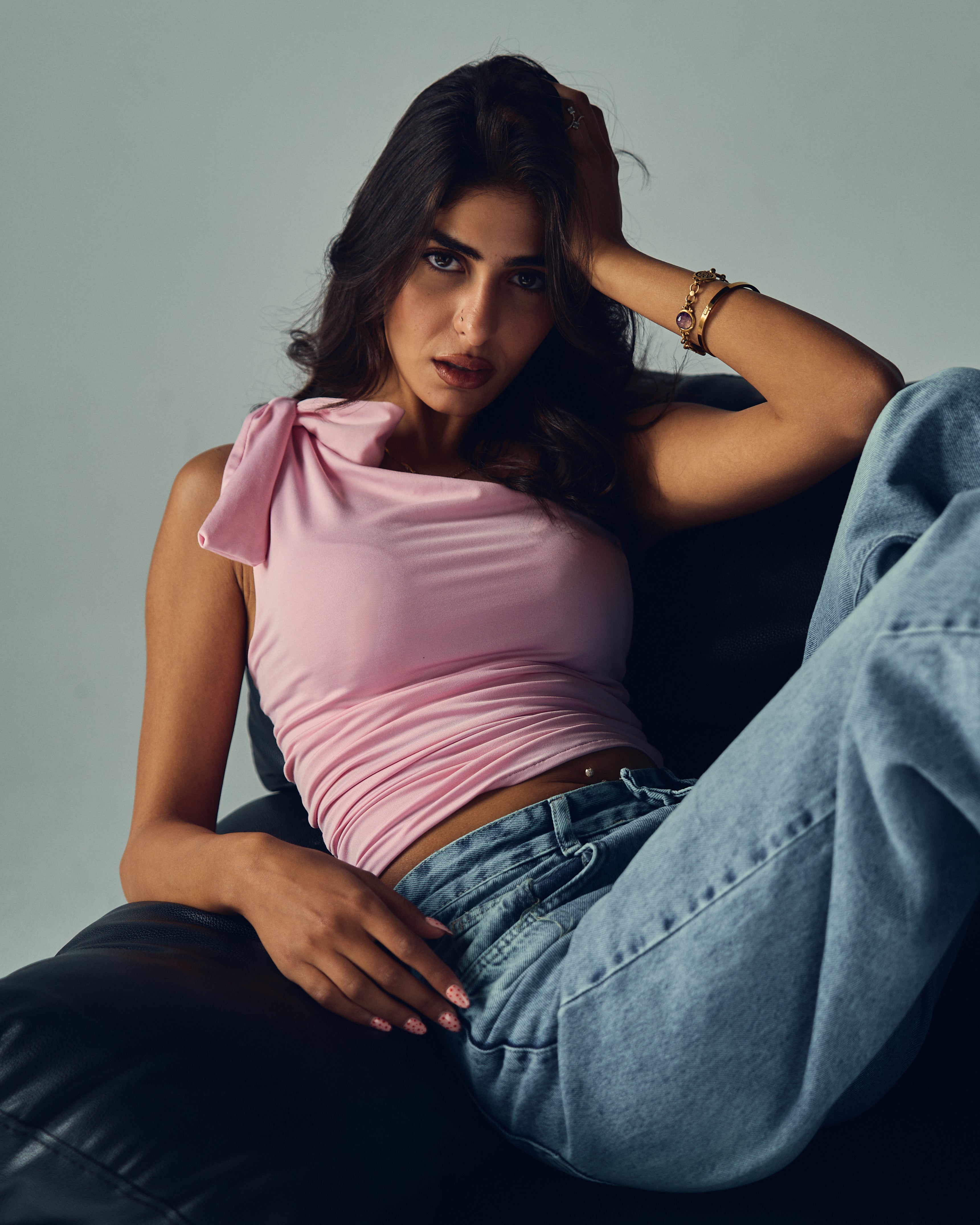 the bow top in bubblegum
